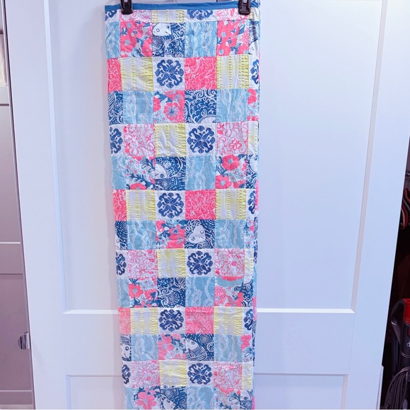 Lilly Pulitzer Patchwork Blanket or Tablecloth